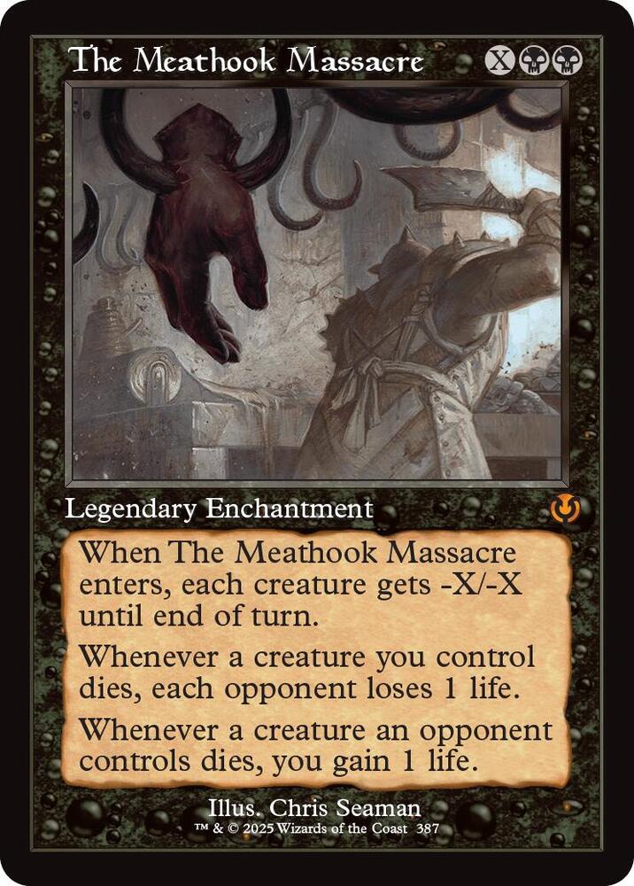 Meathook Massacre - Retro Frame Foil