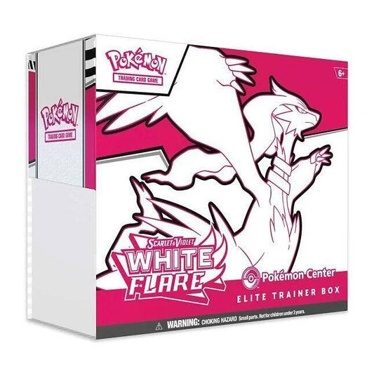 White Flare Pokemon Center Elite Trainer Box