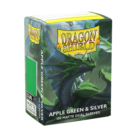Apple Green & Silver - Matte Dual Sleeves
