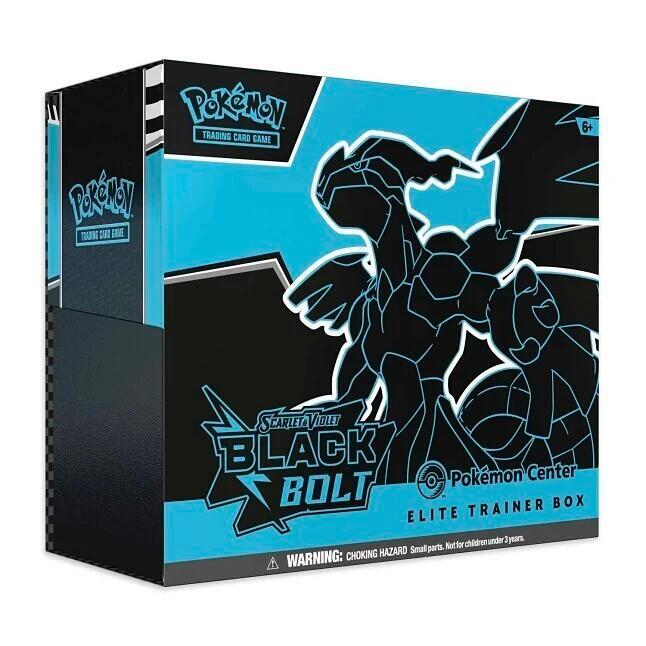Black Bolt & White Flare Pokemon Center Elite Trainer Box (Bundle)