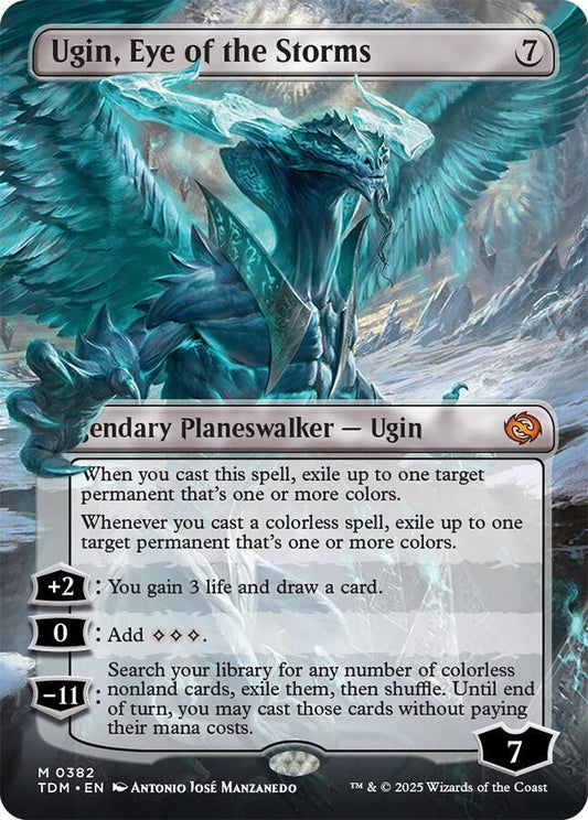 Ugin, Eye of the Storms - Borderless Foil