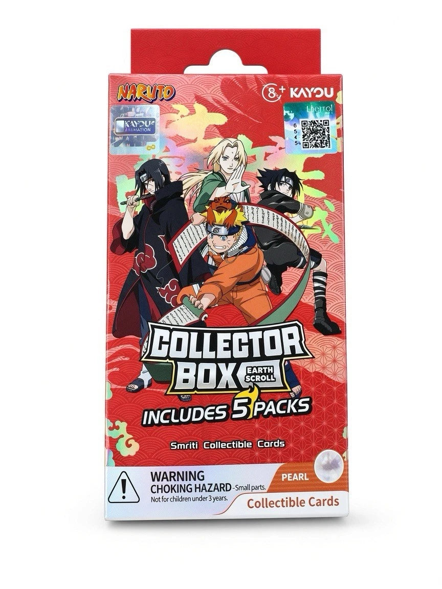 Naruto: Earth Scroll 002: Collector Box (5 Packs)