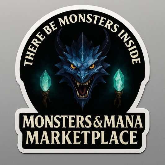 3x3in Vinyl Sticker - Monsters & Mana Online Exclusive