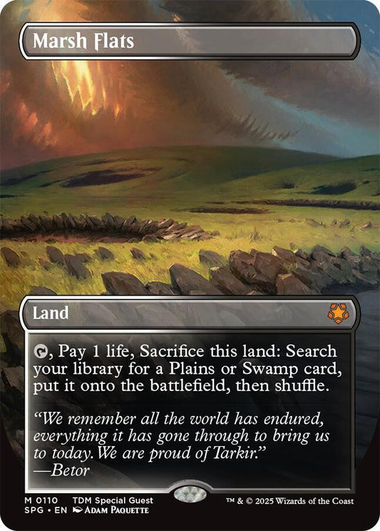Marsh Flats - Borderless Foil
