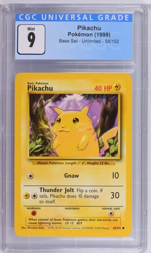 Pikachu #58 Base Set