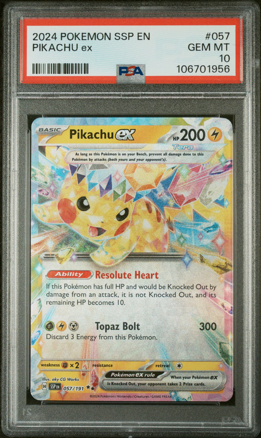 Pikachu EX #57