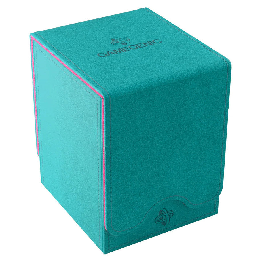 GameGenic Deck Box - 100+ XL Teal/Pink