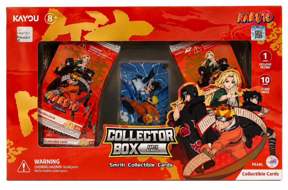 Naruto: Earth Scroll 002A: Collectible Box (10 Packs)