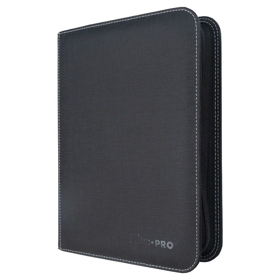 4 Pocket Ultra Pro Zippered Toploader Binder - Black
