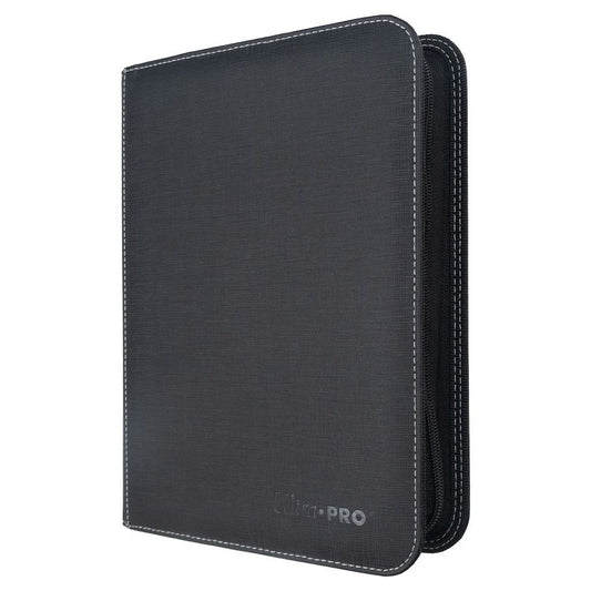 4 Pocket Ultra Pro Zippered Toploader Binder - Black